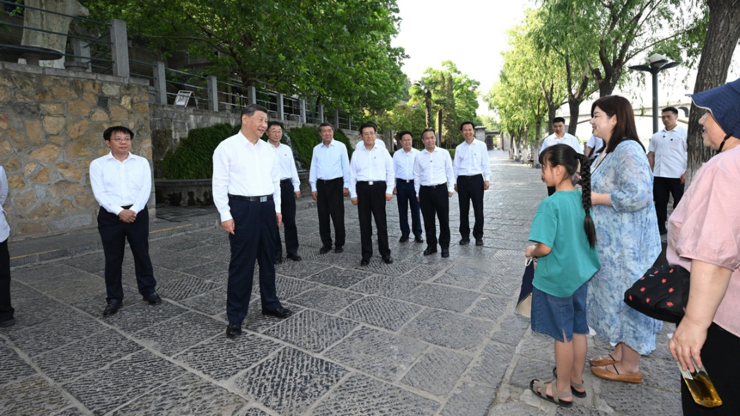 Xi inspects central Chinese city of Luoyang