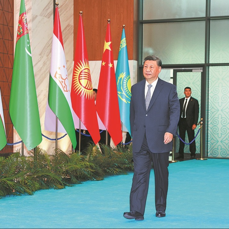 Friendship blooming in Central Asia