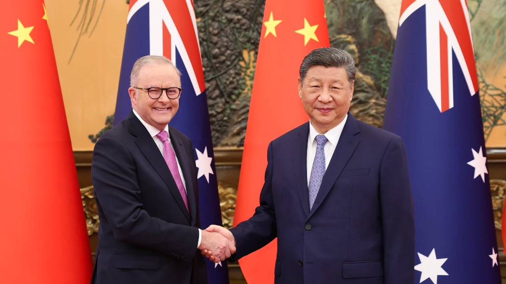 Xi meets Australian PM in Beijing