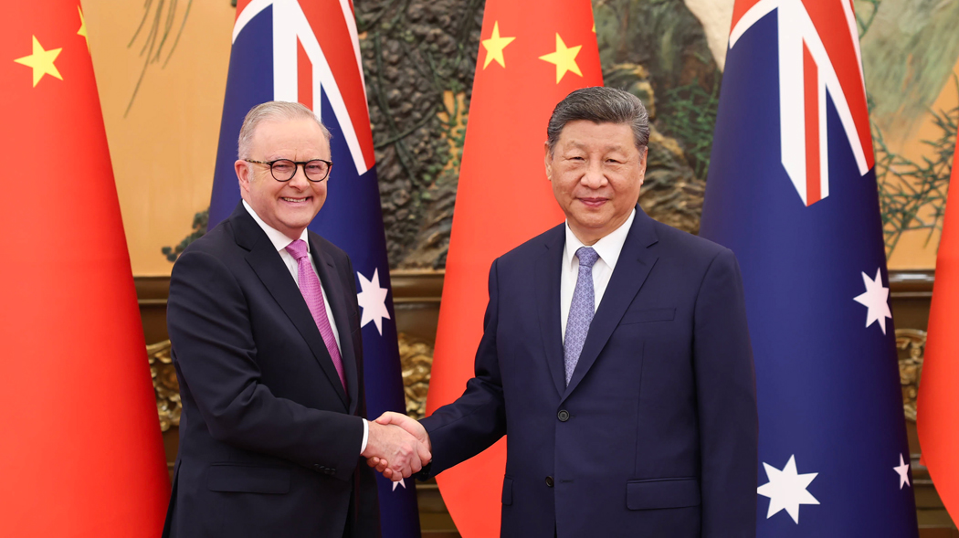 Xi meets Australian PM in Beijing
